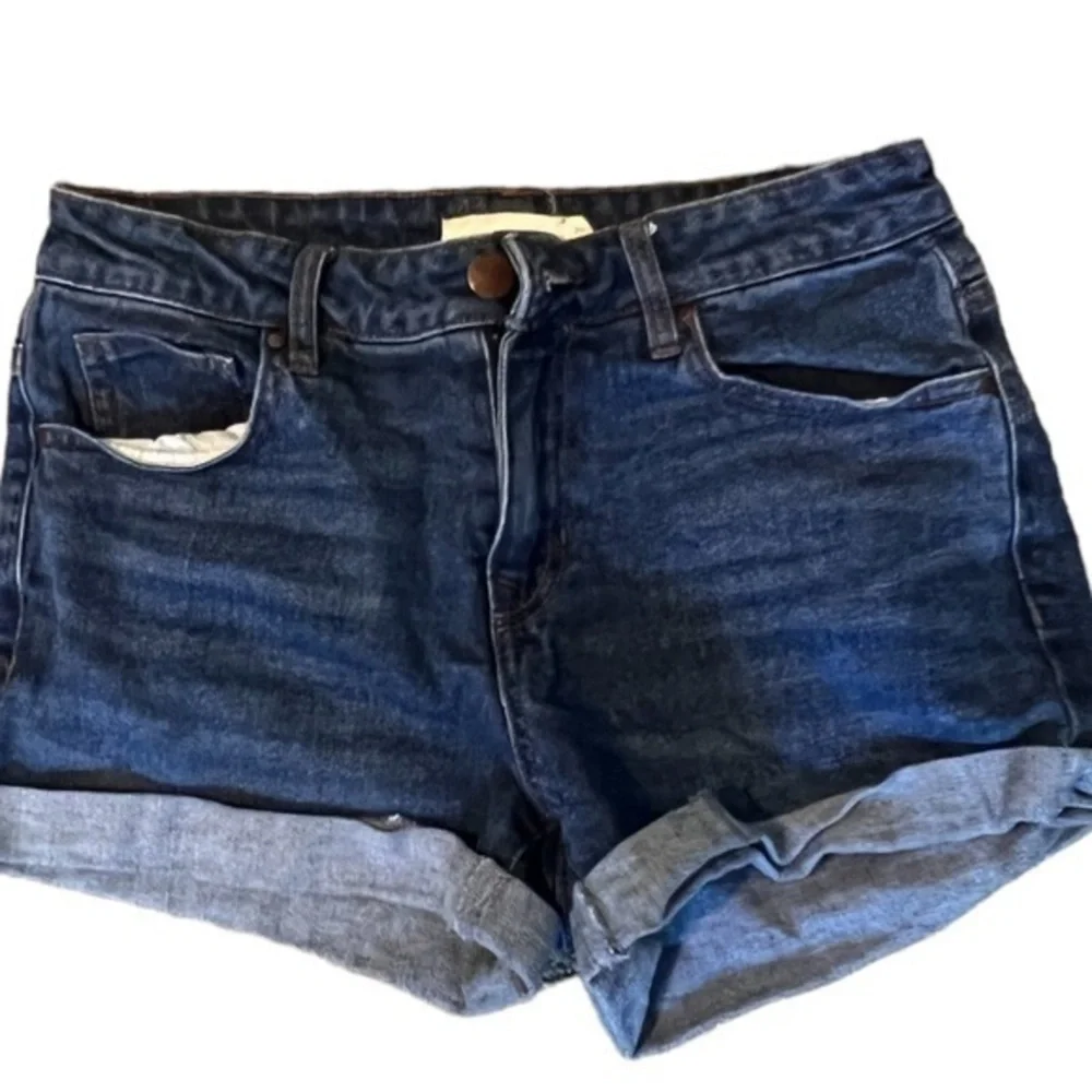 Tgla cuffed jean shorts